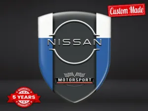 Nissan Emblemas Auto Personalizados Estilo Moderno Duradero